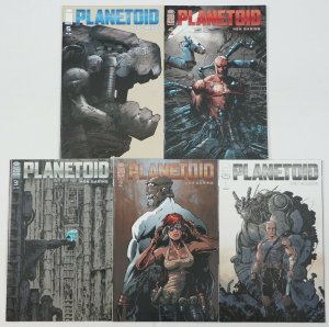 Planetoid #1-5 VF/NM complete series - Image Comics - space pirate sci fi set 