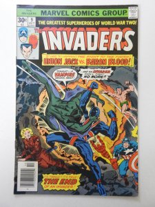 The Invaders #9 Union Jack vs Baron Blood! VF Condition!