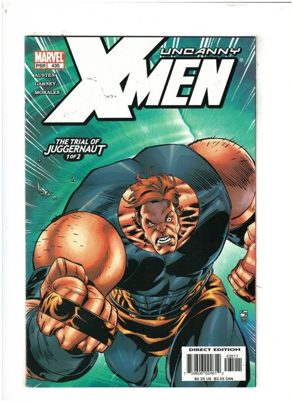 Uncanny X-Men #435 VF/NM 9.0 Marvel 2004 Trial of the Juggernaut, She-Hulk app. 