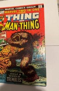 Marvel Two-in-One #1 (1974)thing vs man thing Romita cover