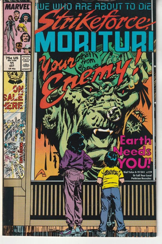 Strikeforce Morituri # 11  We Who Are About To Die !