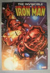 INVINCIBLE IRON MAN Promo Poster, 24x36, 2008, Unused, more Marvel in store