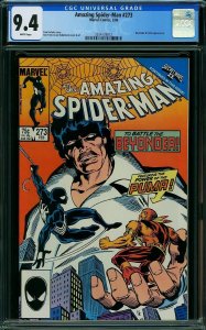 Amazing Spider-Man #273 (1986) CGC 9.4 NM