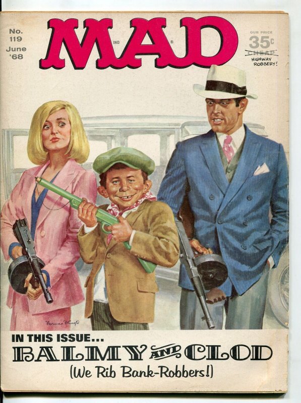 MAD Magazine #119-1968-Mingo-Jacobs-Clarke-Drucker-FN