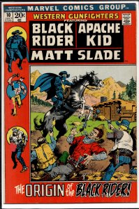 Western Gunfighters #10 (1972) Black Rider