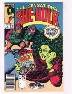 The Sensational She-Hulk #2 (1989) Marvel Comic Book John Byrne HH1