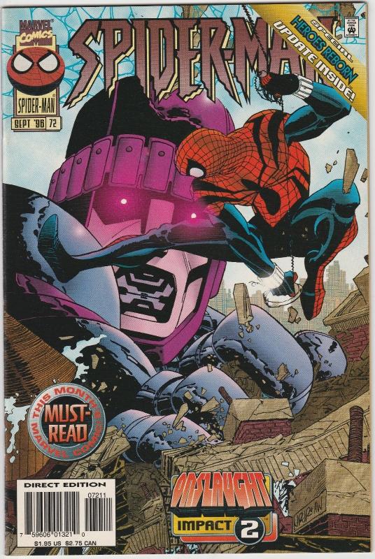 4 Spider-Man Marvel Comic Books # 70 72 73 74 Sentinel Daredevil Kingpin AH11