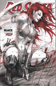 Dynamite Comics Red Sonja Black and White #1 Jamie Tyndall Exclusive NM