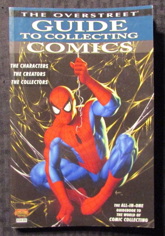 2012 OVERSTREET Guide To Collecting Comics FVF 7.0 Spider-Man Jusko Cover