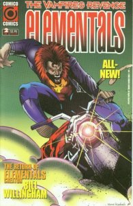 Elementals The Vampires Revenge #2 Comico Comics August 1996 (VFNM)