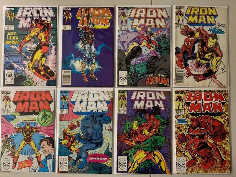 Iron Man comics lot #231-280 + 2 annuals 48 diff avg 6.0 (1988-92)