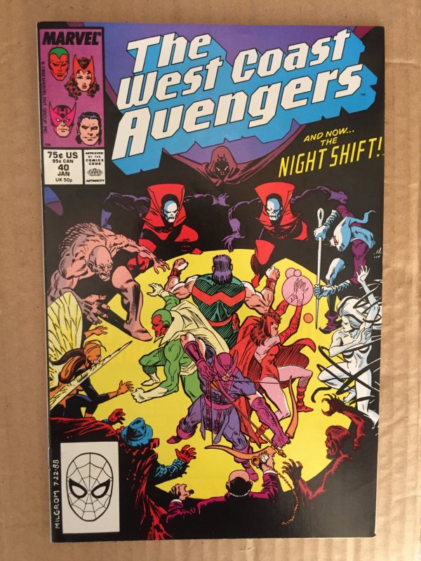 The West Coast Avengers #40