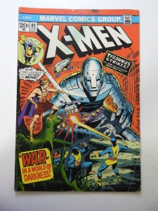 The X-Men #82 (1973) VG+ Condition centerfold detached at 1 staple