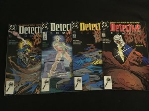 DETECTIVE COMICS #604, 605, 606, 607