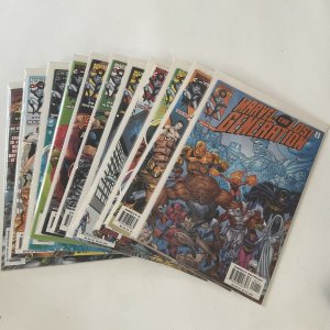 Marvel Lost Generation 1 3-12 Lot Run Set Near Mint Nm Marvel