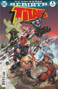 Titans # 1 Cover A NM DC Rebirth 2016 Series [G8]