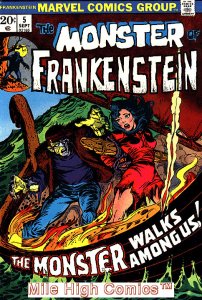 FRANKENSTEIN (1973 Series)  (FRANKENSTEIN MONSTER) (MV) #5 Fair Comics Book