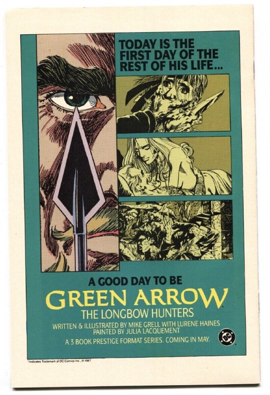 Outsiders #21  1987 - DC  -NM- - Comic Book