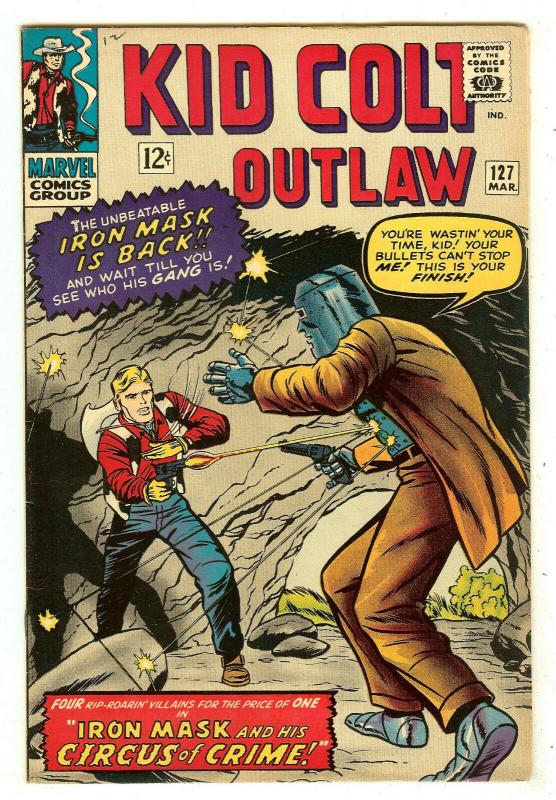 Kid Colt Outlaw 127   Iron Mask