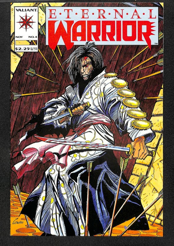 Eternal Warrior #4 VF/NM 9.0 1st Bloodshot!