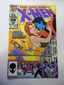The Uncanny X-Men #204 (1986) VF Condition