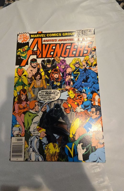 The Avengers #181 (1979)1st Scott Lang app Byrne art