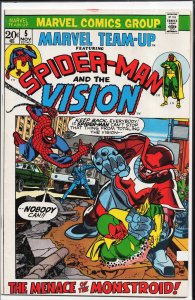 Marvel Team-Up #5 (1972) The Vision [Key Issue]