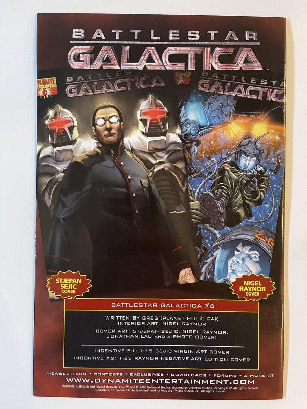 Battlestar Galactica #5 - VF/NM (2007)
