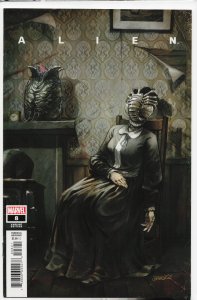 Alien #8 Shavrin Cover (2022) Alien / Aliens