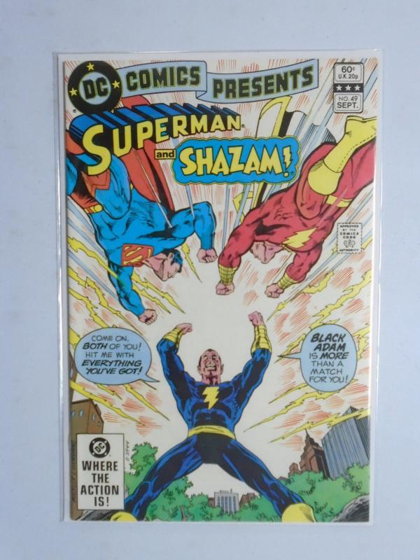 DC Comics Presents (DC) #49, 8.0/VF, Knick On Cover Otherwise 9.0 (1982)