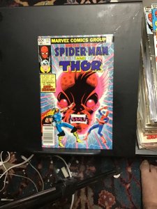 Marvel Team-Up #115 (1982) High-grade Thor and Spidey! Wow! VF/NM Tons listed!