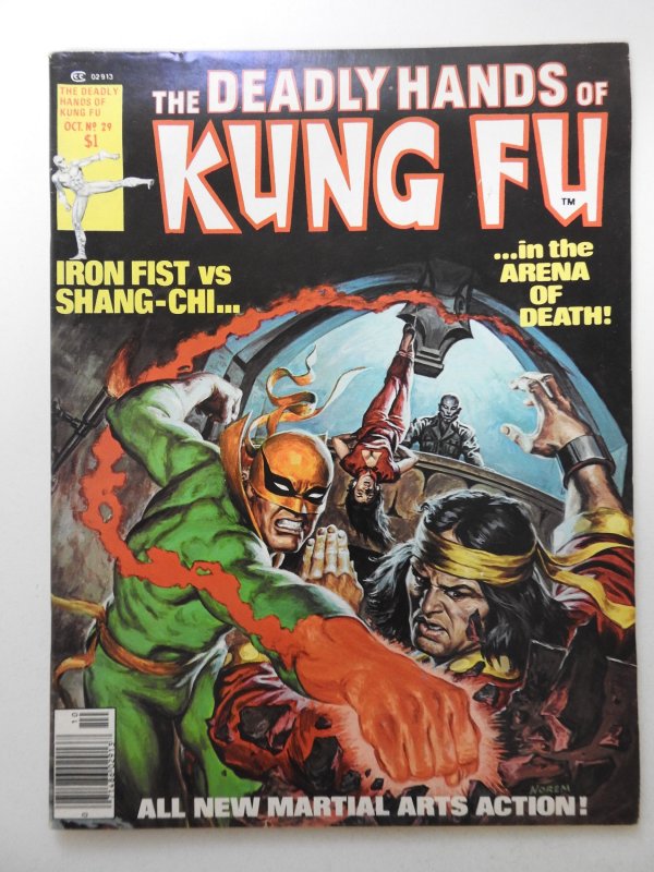The Deadly Hands of Kung Fu #29 (1976) Beautiful Fine/VF Condition!
