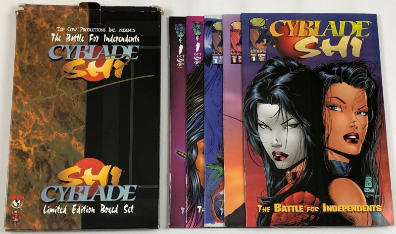 Cyblade/Shi Limited Edition Box Set signed by marc silvestri - image comics - #1 