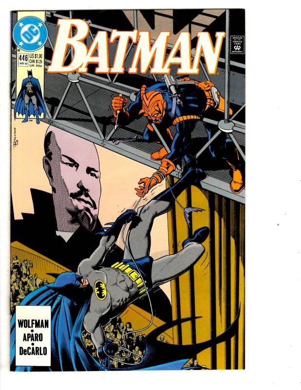 10 Batman DC Comic Books # 436 437 438 440 441 443 444 445 446 447 Robin CB4