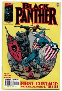 BLACK PANTHER#30 VF/NM 2000 VS CAPTAIN AMERICA MARVEL COMICS