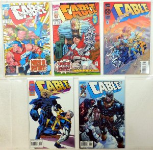 Cable Lot of 5 #2, 18, 19, 88, Blood & Metal 2 (1994) Marvel Comics 1st Print