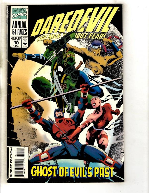 11 Daredevil Marvel Comics ANNUAL #4 6 7 8 9 10 + Man Without Fear 1 2 3 4 5 DB6