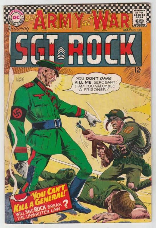 Our Army at War #180 (May-67) FN- Mid-Grade Easy Company, Sgt. Rock