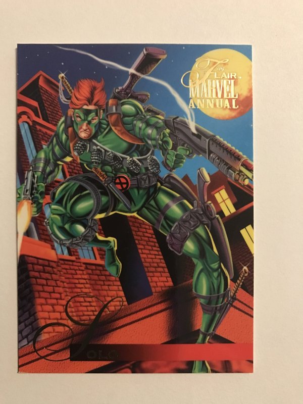 SOLO #73 card : Marvel Annual 1995 Flair; NM/M; Spider-Man