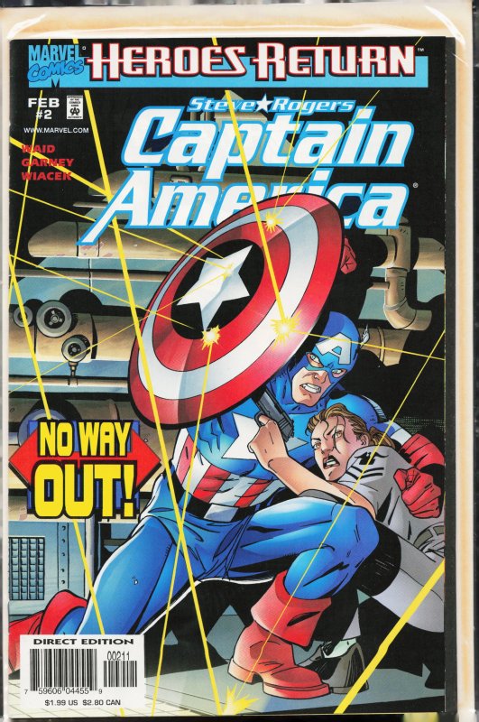 Captain America #2 (1998) Captain America