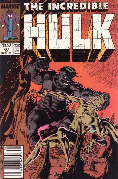 Incredible Hulk, The #357 (Newsstand) FN ; Marvel | Peter David