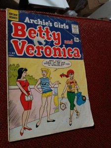 Archie's Girls Betty and Veronica #83 mlj comics 1962- fashion cover silver age