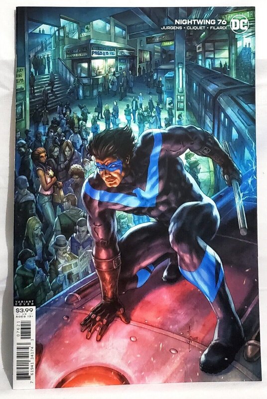 NIGHTWING #73 - 77 Alan Quah Minimal Trade Variant Covers DC Comics DCU