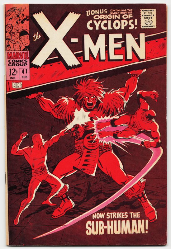 The X-Men #41 (1968) X-Men