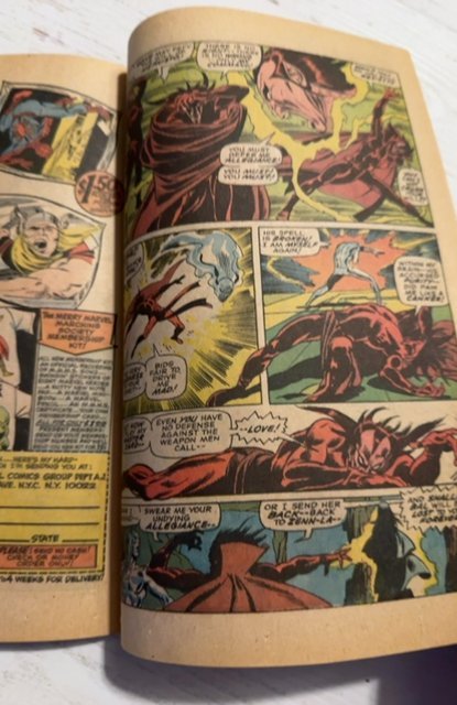 The Silver Surfer #3 (1968)st app of Mephisto nice solid book Fn/vf