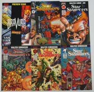 Star Slammers #1-4 VF/NM complete series + special + preview WALTER SIMONSON set