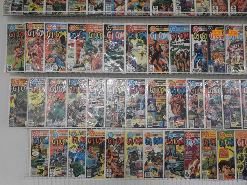 Huge Lot 90+ All G.I. Combat Comics!!! Avg FN+ Condition!