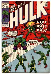 Incredible Hulk #132  comic book marvel-High grade-1970