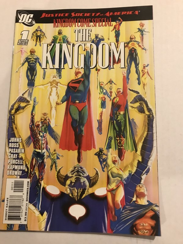 KINGDOM COME SPECIAL / The Kingdom #1 : DC 1/09 NM-; JSA one shot, Alex Ross