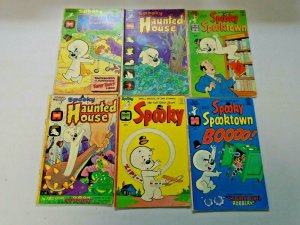 Bronze Age Harvey Spooky Ghost Comic Lot 17 Different Average 5.0